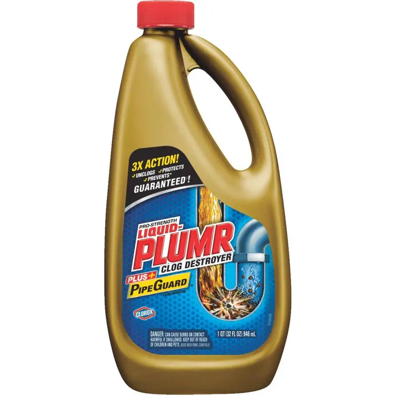 Liquid-Plumr 32 Oz. Pro-Strength Full Clog Destroyer 1