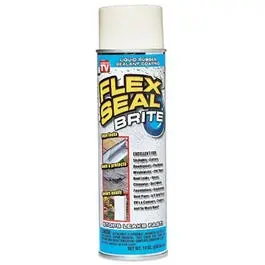 Liquid Rubber Sealant & Coating, Brite White, 14-Oz. 1