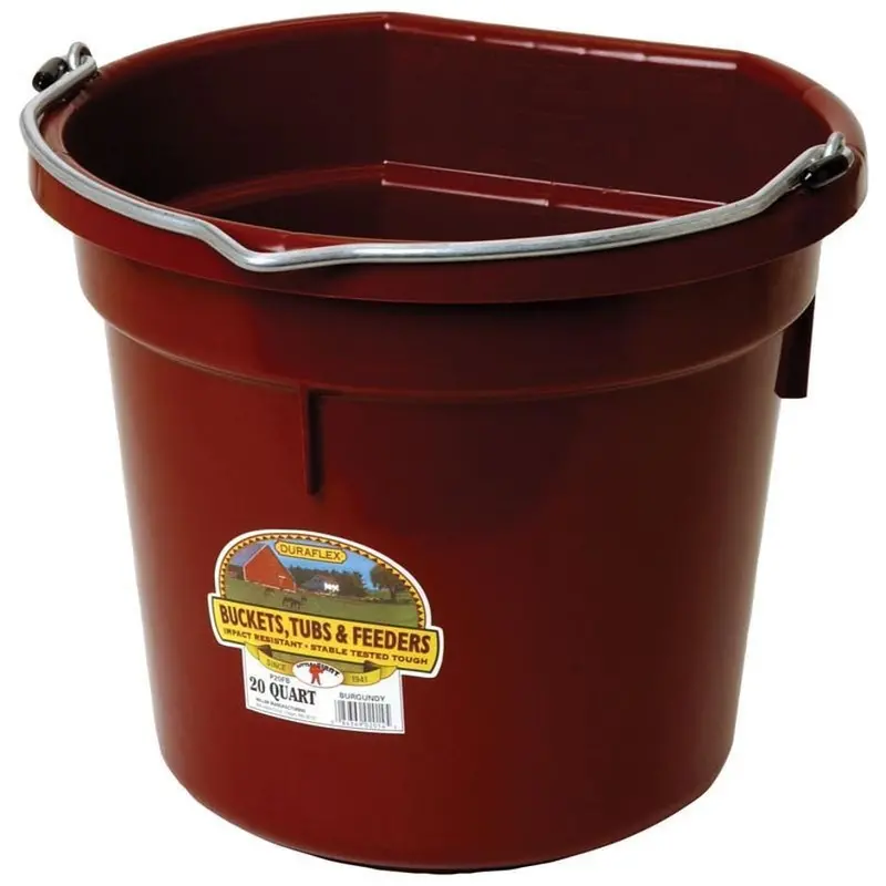 Little Giant 20 Quart Flat Back Bucket 8