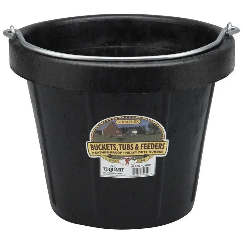 Little Giant Duraflex Rubber Round Bucket 1