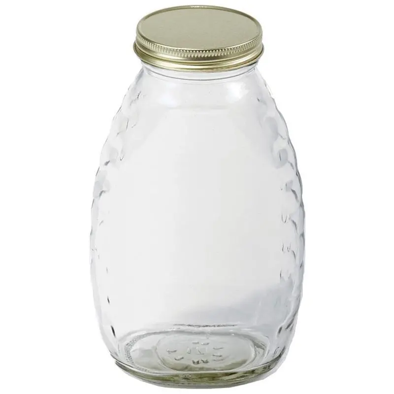 Little Giant Glass Honey Jar With Lid 1