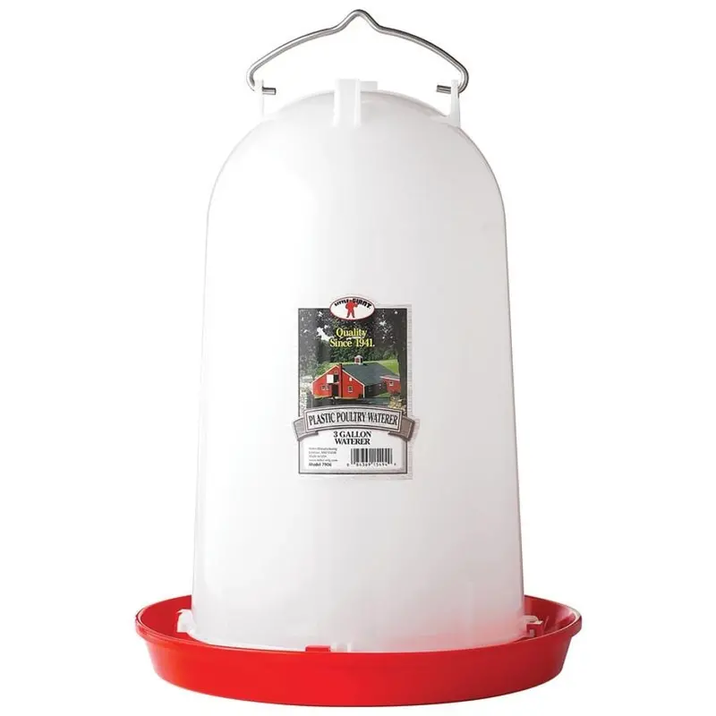 Little Giant Hanging Poultry Waterer Plastic 1