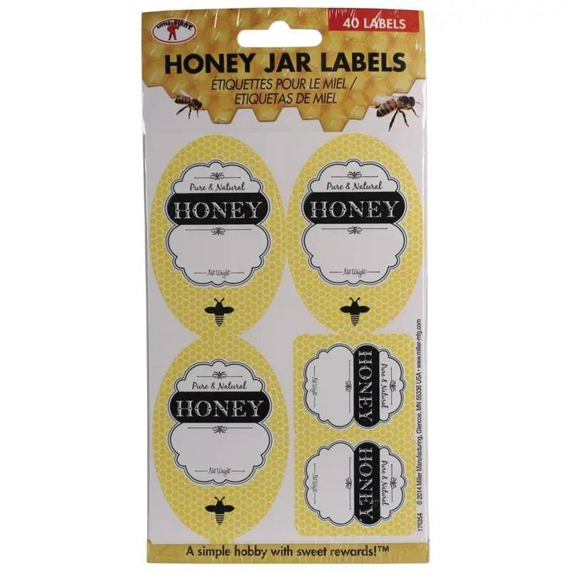 Little Giant Honey Jar Labels 1