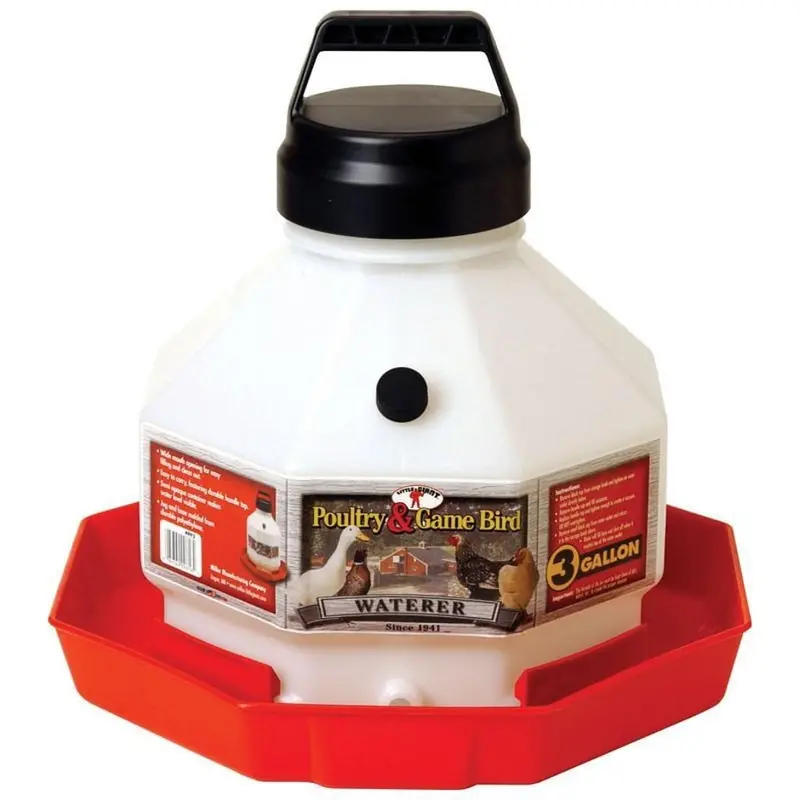 Little Giant Plastic Poultry Waterer 2