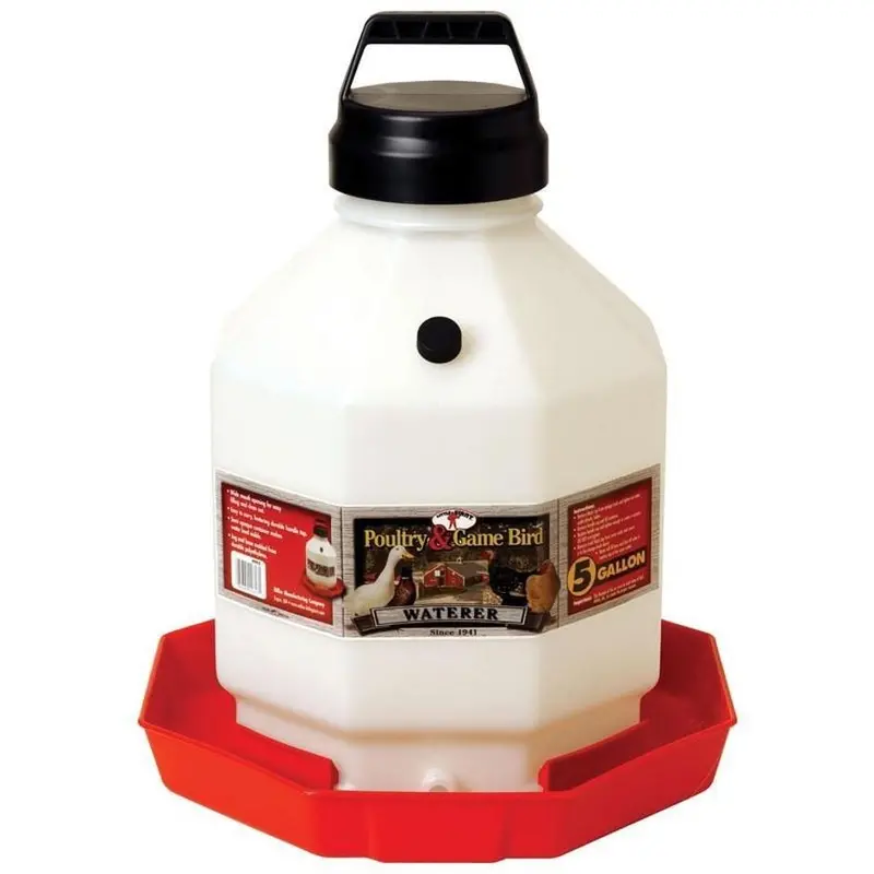 Little Giant Plastic Poultry Waterer 2