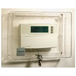 Locking Thermostat Guard 1