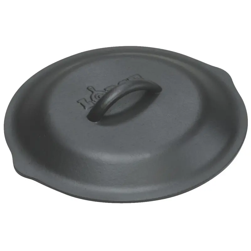 Lodge 12 In. Seasoned Self-Basting Cast Iron Lid 1