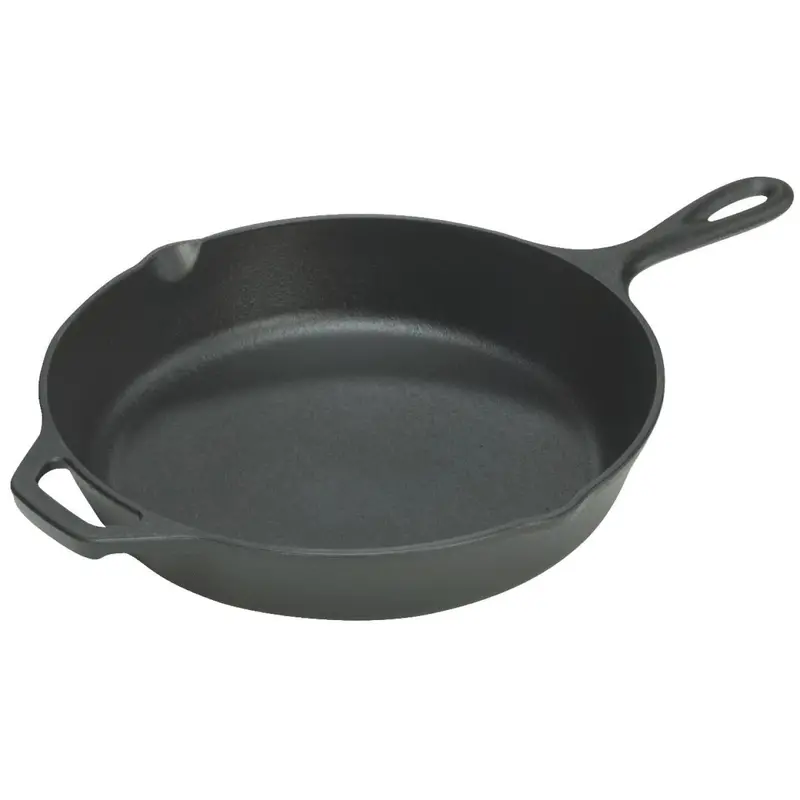 Lodge 13-1/4 In. Cast Iron Skillet With Assist Handle 1