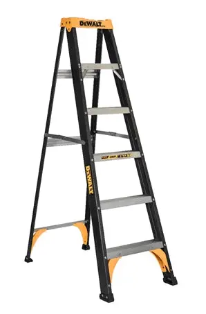 Louisville Ladder Dewalt 4' Fiberglass Step Ladder Type Ii 1