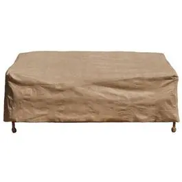 Loveseat Cover, Tan 1