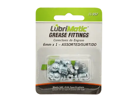 Lubrimatic 45 Deg. Grease Fittings 8 Piece 1