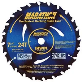 Lumber/Deck Saw Blade, Micro-Grain C3, 7.25-In. 1