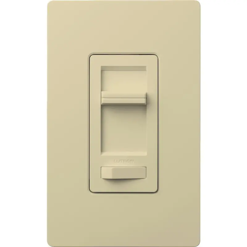 Lutron Lumea Incandescent/Halogen/Led/Cfl Ivory Slide Dimmer Switch 1