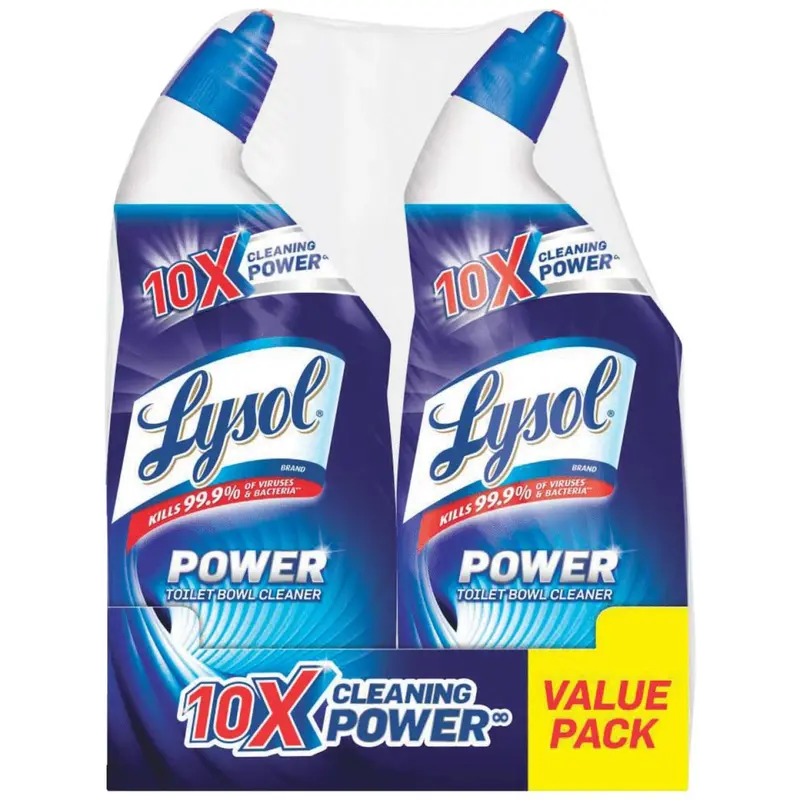 Lysol Power Toilet Bowl Cleaner (2 Pack) 1