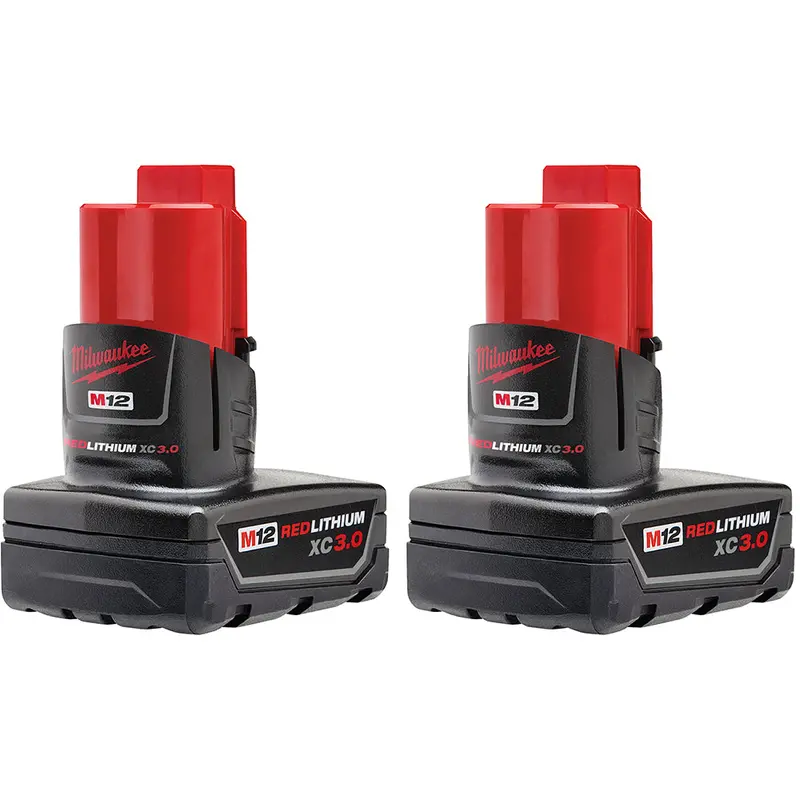 M12™ Redlithium™ Xc 3.0Ah Battery (2 Piece) 1