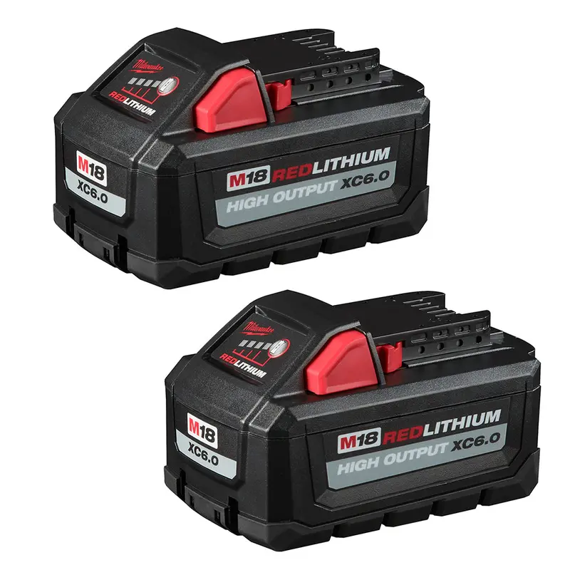 M18™ Redlithium™ High Output™ Xc 6.0Ah Battery Pack (2 Piece) 1