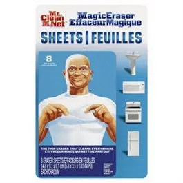 Magic Eraser Sheets, 8-Ct. 1