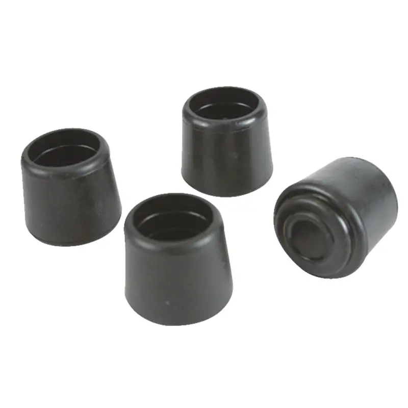 Magic Sliders 1 In. Hi-Tip Rubber Furniture Leg Tip,(4-Pack) 1