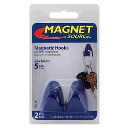 Magnet Hooks With Gripper Pads, 2-Pk. 1