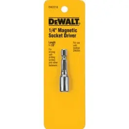 Magnetic Hex Socket Driver, 1/4 X 1-7/16 In. 1