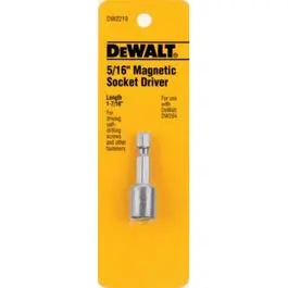 Magnetic Hex Socket Driver, 5/16 X 1-7/16 In. 1