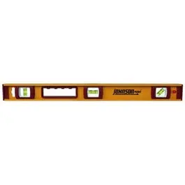 Magnetic I-Beam Level, Heavy-Duty Aluminum, 24-In. 1