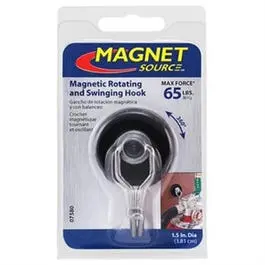 Magnetic Rotating Swing Hook, Black 1