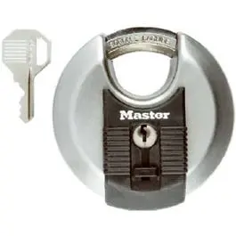 Magnum Disc Lock Keyed Padlock, 3-1/8 In., 80Mm 1