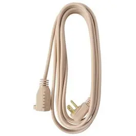 Major Appliance Or A/C Cord, 14/3 Spt-3, Beige, 9-Ft. 1