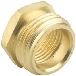 Male/Female 3/4-Inch X 1/2-Inch Hose Connector 1