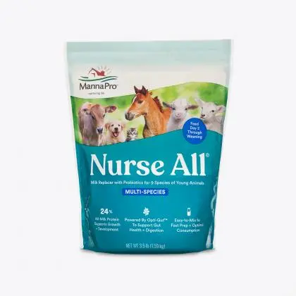 Manna Pro Nurse All® Multi-Species Milk Replacer With Probiotics 1