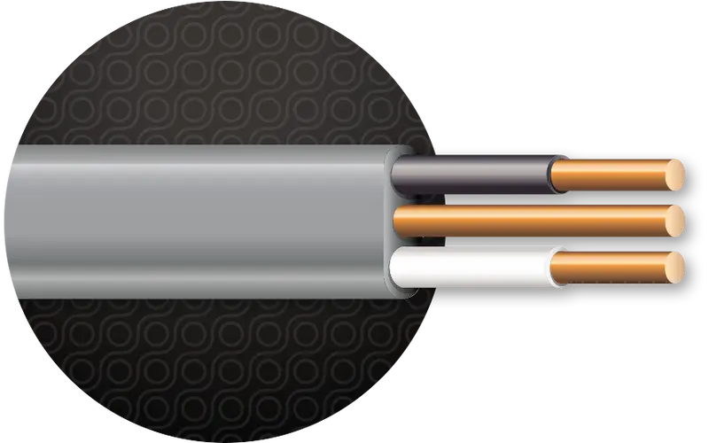 Marmon Home Improvement 12-Awg Type Uf-B 100-Foot 2-Conductor Underground Feeder Cable Gray 1