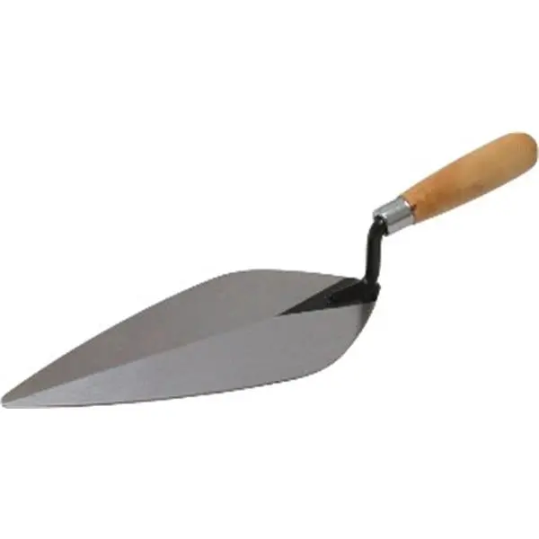 Marshalltown London Pattern Brick Trowel, 4-3/4 In W X 10 In L, Tool Steel 1