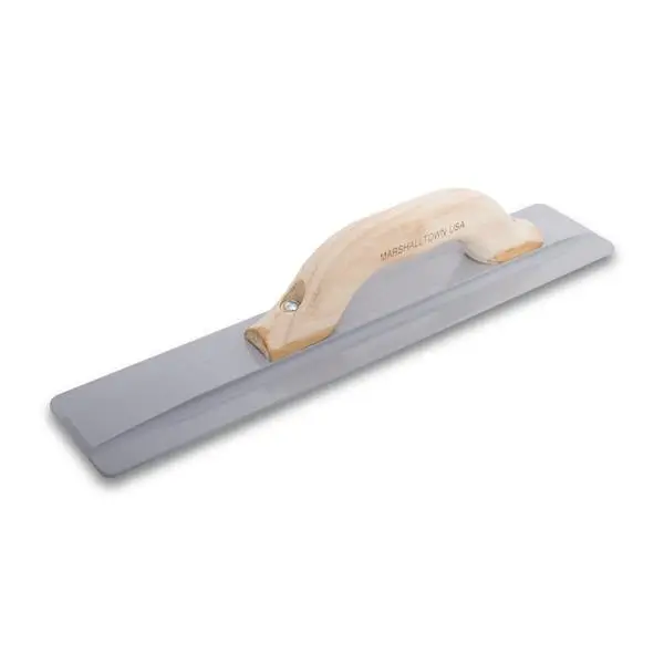 Marshalltown Magnesium Float With Wood Handle, 16" X 3-1/8" 1