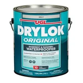 Masonry Waterproofing Paint, Latex Gray, 1-Gal. 1