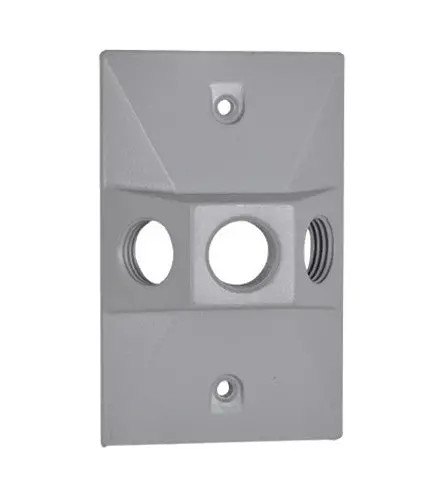 Master Electrician Weatherproof Rectangular Lampholder Cover 1
