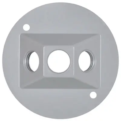 Master Electrician Weatherproof Round Lampholder Cover 1
