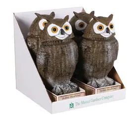 Master Gardner Bobble Head Owl 1