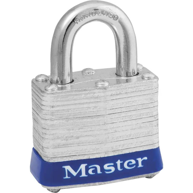 Master Lock 1-9/16 In. W. Universal Pin Keyed Padlock 1