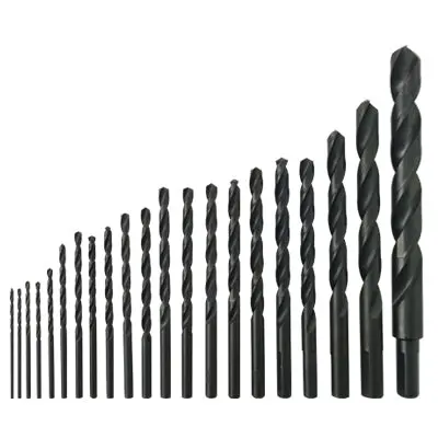 Master Mechanic 21-Pc Drill Bit Set Black Oxide 1