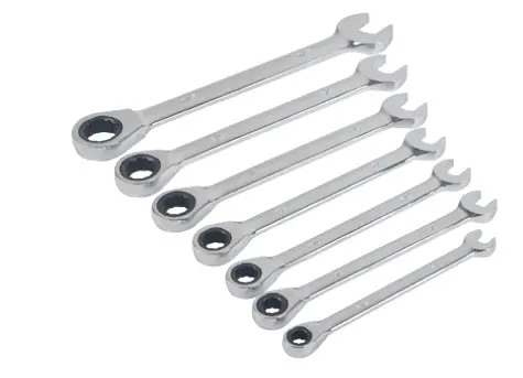 Master Mechanic 7-Pc. Ratcheting Wrench Set, Sae 1