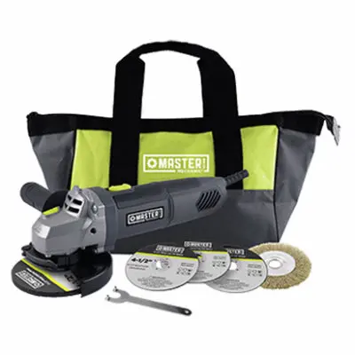 Master Mechanic Angle Grinder Kit 6-Amp Motor With Accessories 1