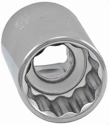 Master Mechanic Metric Shallow Socket 12-Point 1