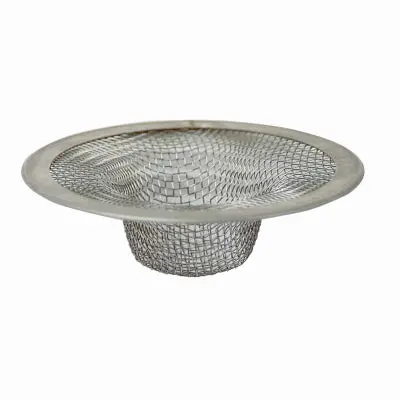 Master Plumber Bathtub Mesh Strainer Chrome 1