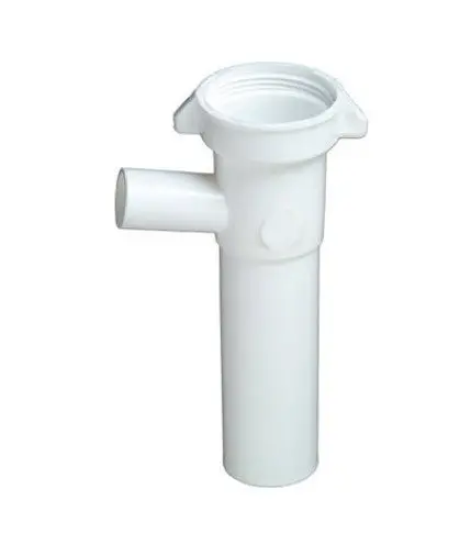Master Plumber Dishwasher Branch Tailpiece White Plastic 1