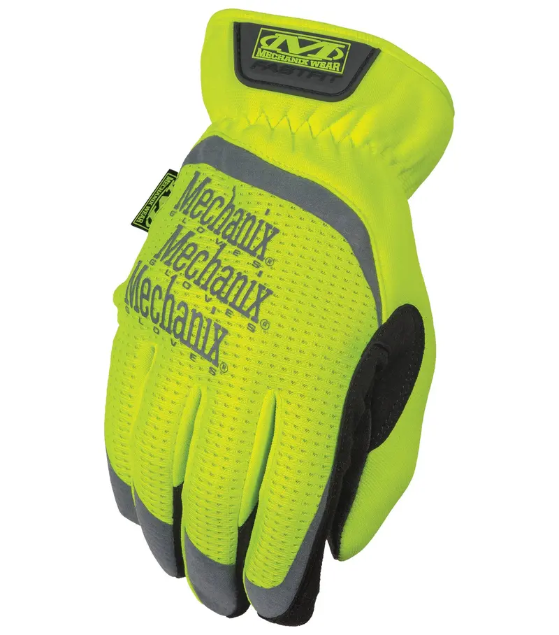 Mechanix Wear High-Visibility Work Gloves Hi-Viz Fastfit® X-Large, Yellow 1