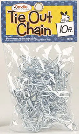 Medium Tie Out Chain 2.5 X 10Ft 1