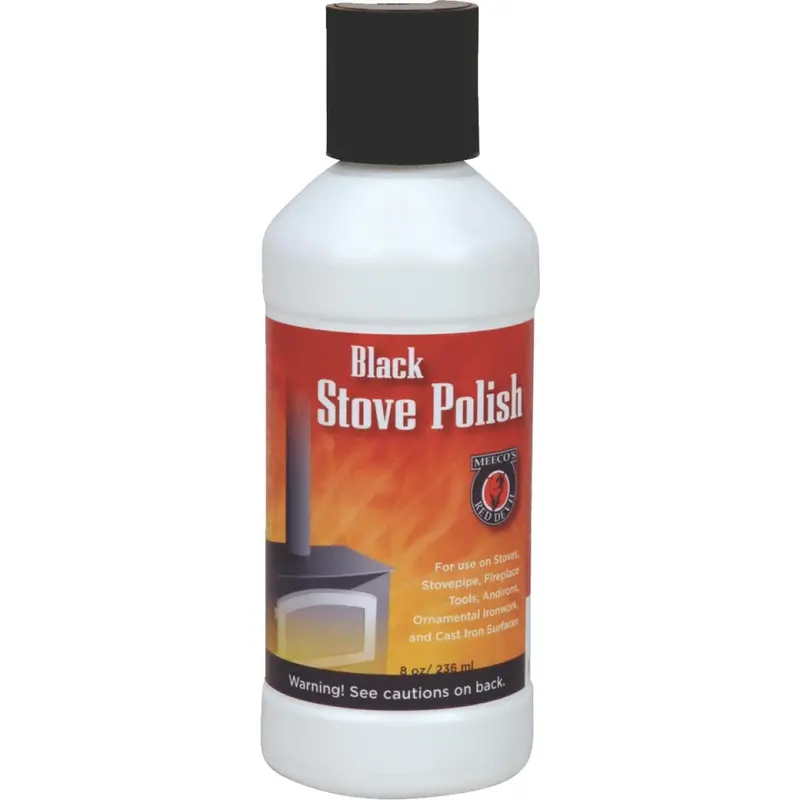 Meeco's Red Devil 8 Oz. Liquid Black Stove Polish 1