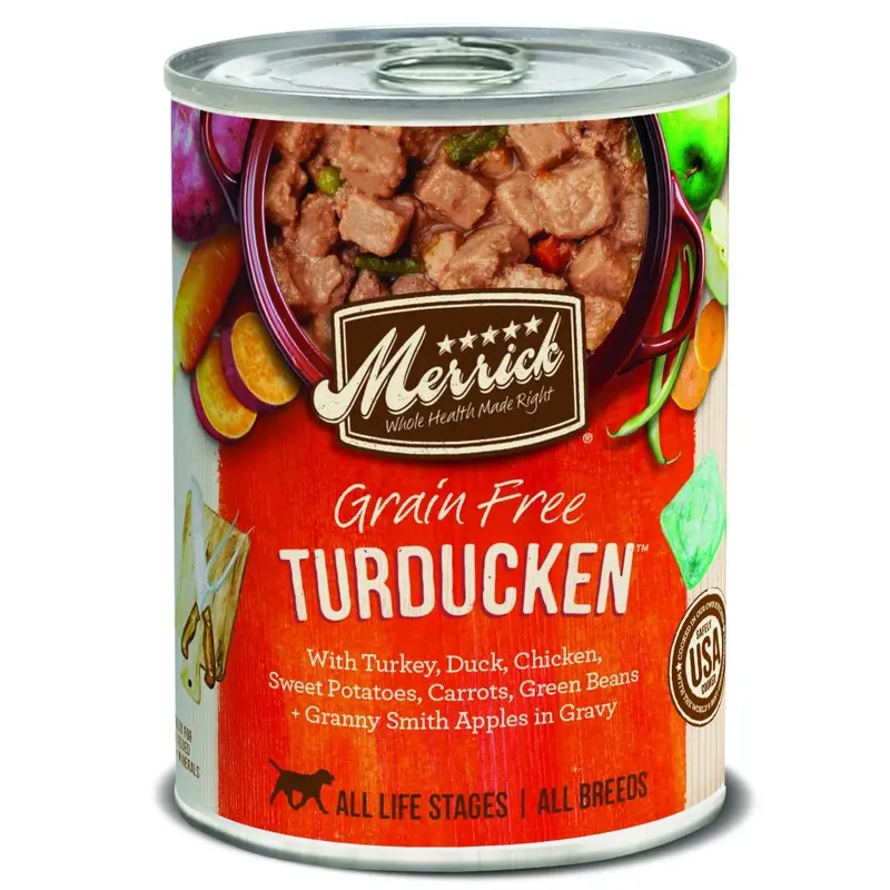 Merrick Grain Free Turducken Canned Dog Food 1