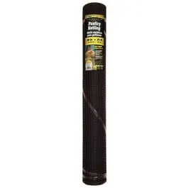 Mesh Black Pvc Hardware Cloth Fence, 3 X 15-Ft. 1